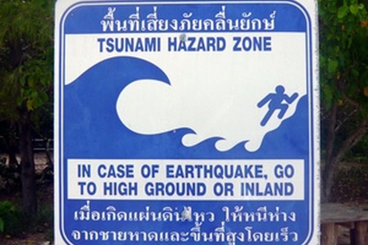 Signo de Tsunami.