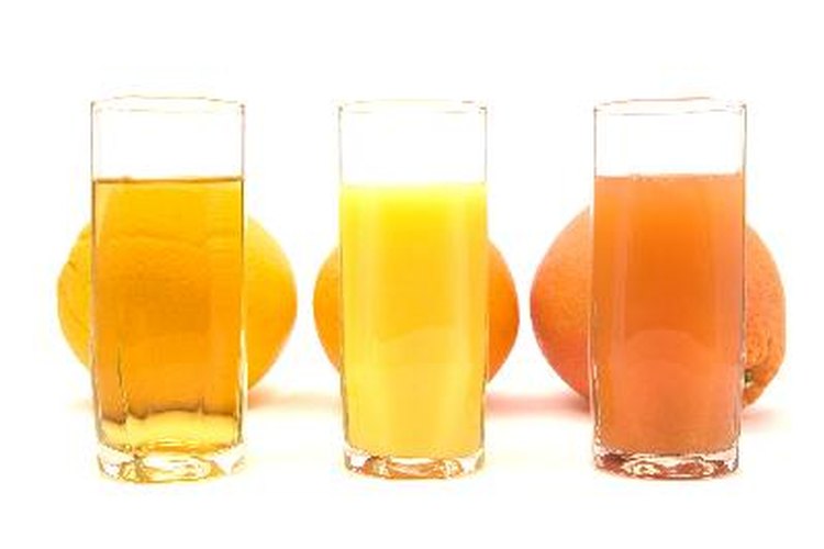 Los jugos proporcionan vitaminas y antioxidantes que el cuerpo necesita.