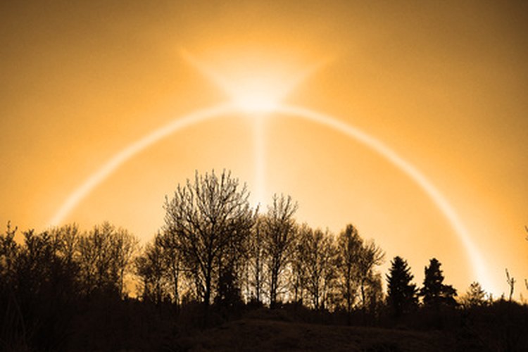 Muchas personas que sufren de migraña ven auras o halos.