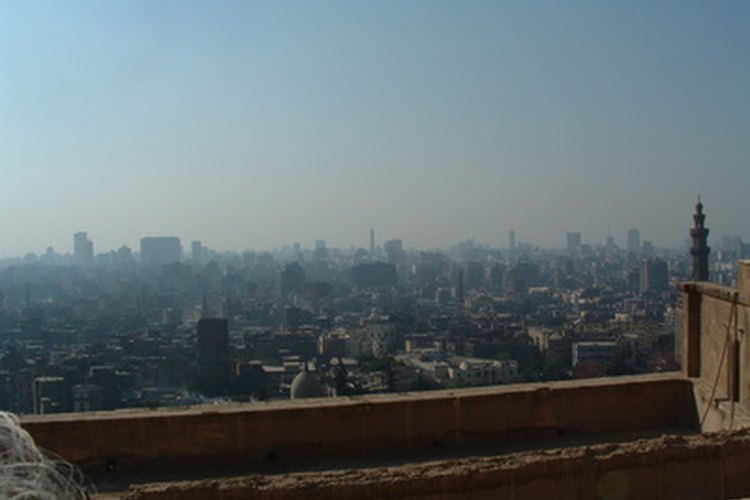 El smog se presenta normalmente en áreas urbanas como las ciudades.