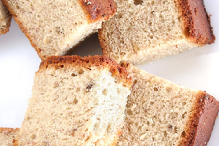 El pan de banana es una opción baja en carbohidratos.