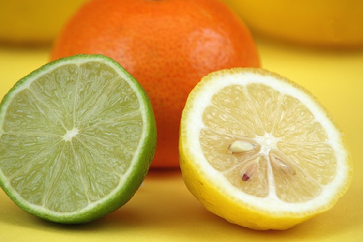 Los frutos cítricos tienen un alto contenido de vitamina C.