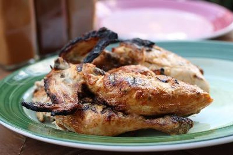 El pollo no contiene carbohidratos.