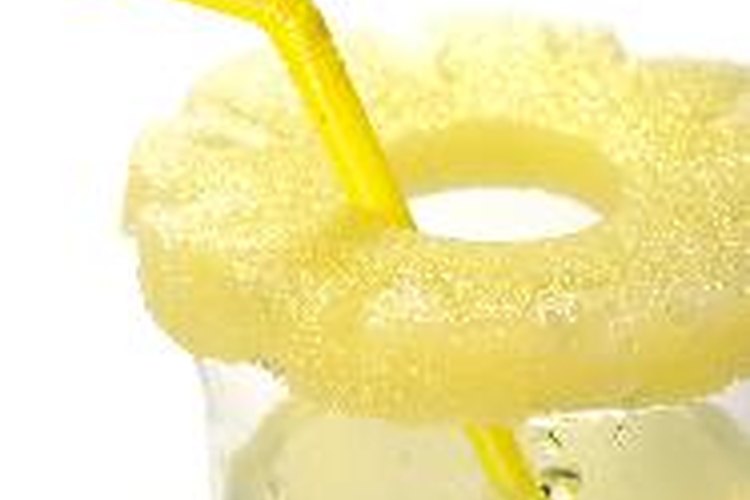 Jugo de piña.
