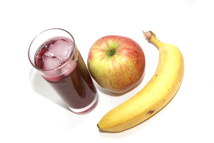Opta por la fruta fresca en lugar del jugo de frutas.