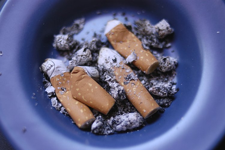 Efectos secundarios que se presentan al dejar el consumo de tabaco.