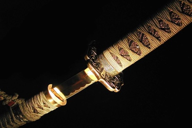 La espada samurai no es sólo un elemento decorativo.