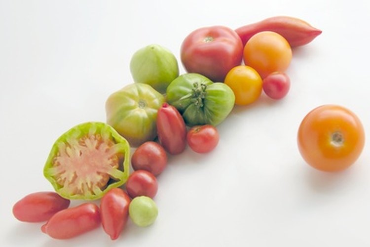 Los tomates vienen en docenas de variedades.