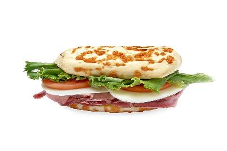 Información nutricional sobre los panes de Subway.