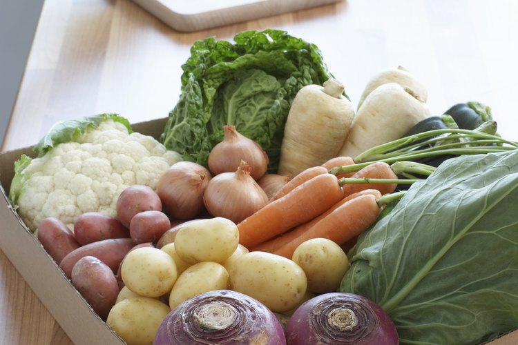 La mayoría de los vegetales cuentan con un índice glucémico bajo.