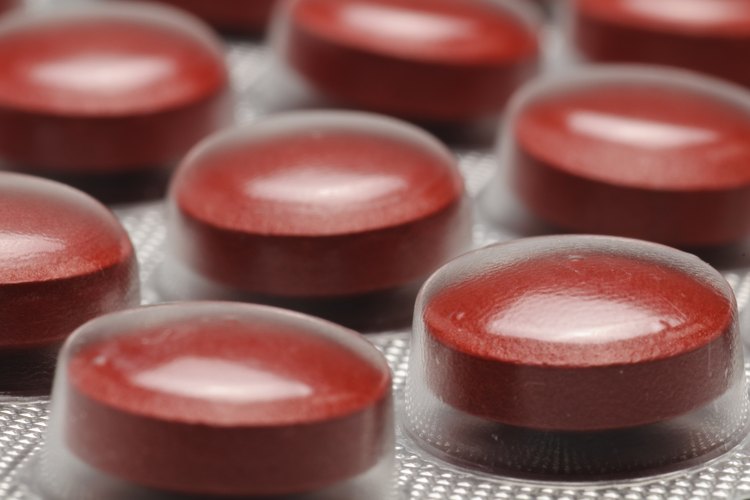 Las pastillas de hierro.
