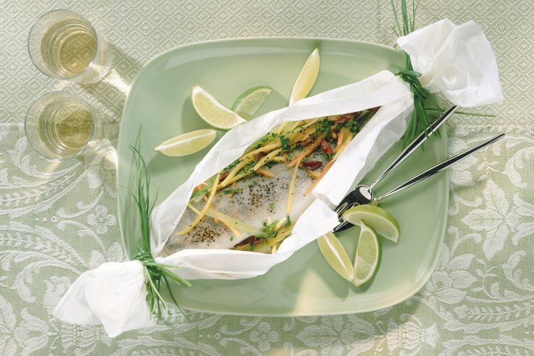 Se puede usar papel vegetal en vez de papel de aluminio.