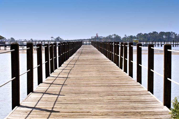 Ruth Peterkin/iStock/Getty Images Long Pier on St. Andrew's Bay in Panama City, FL.