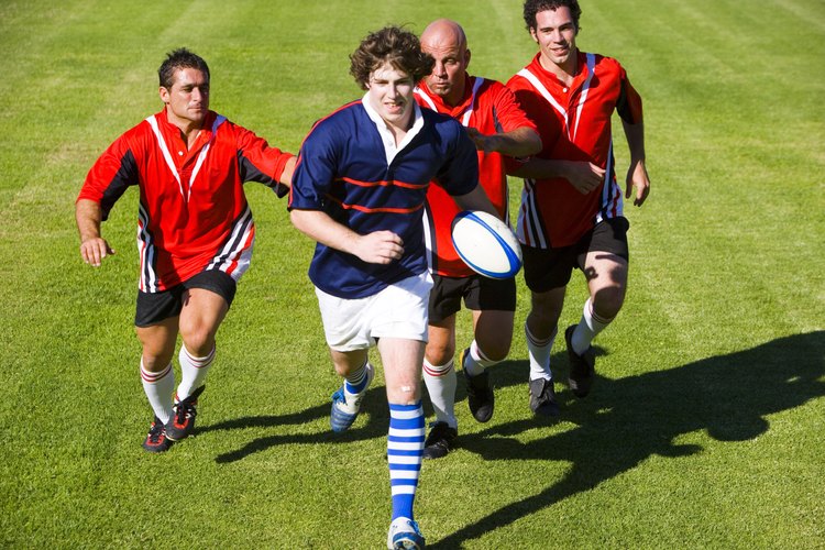 El rugby tradicional requiere muy poco equipo.