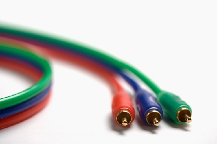 Tipos de cables para conectar un reproductor de DVD/VCR a un televisor
