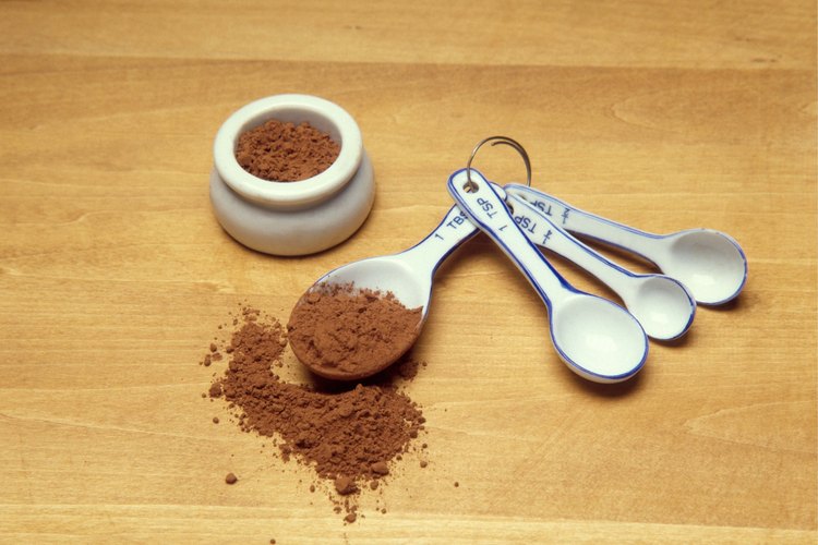 El polvo de cacao amargo no contiene casi azúcares.