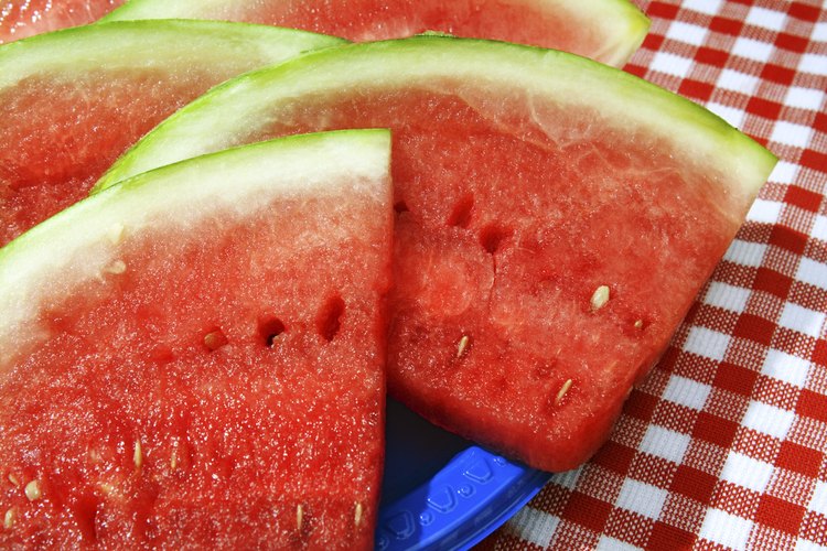 Las sandías contienen el aminoácido citrulina.
