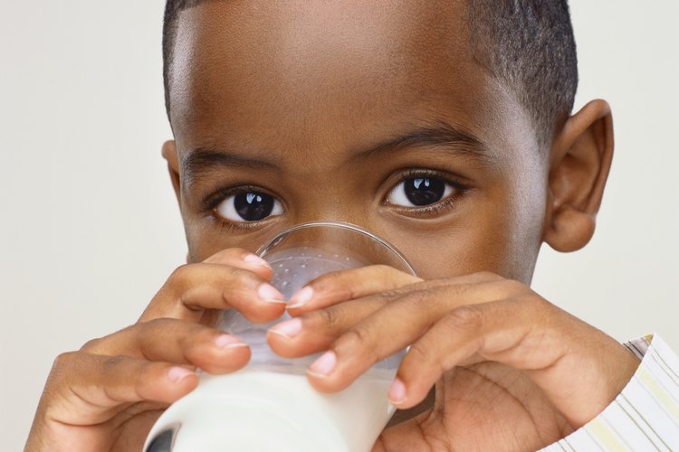 La leche es una buena fuente de proteína.