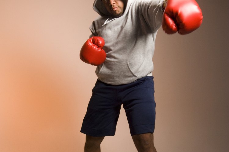 Los luchadores entrenan intensa y regularmente.