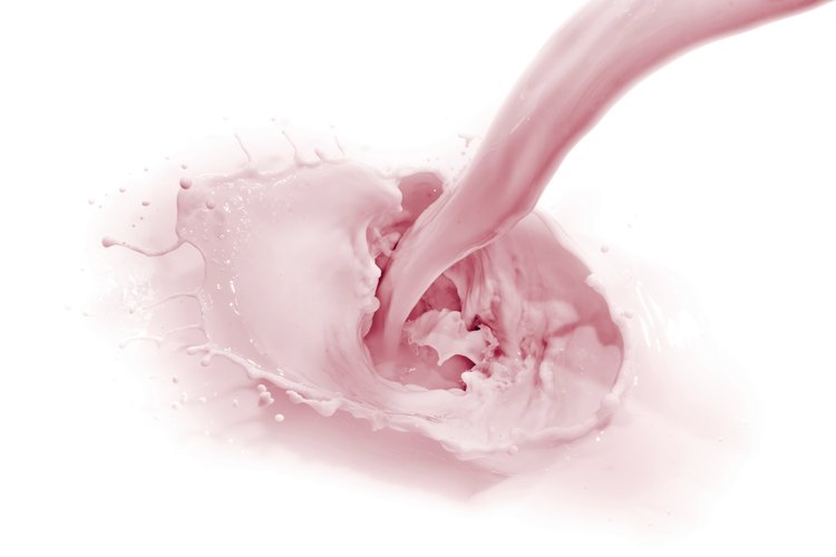 Bebida nutritiva de fresa.