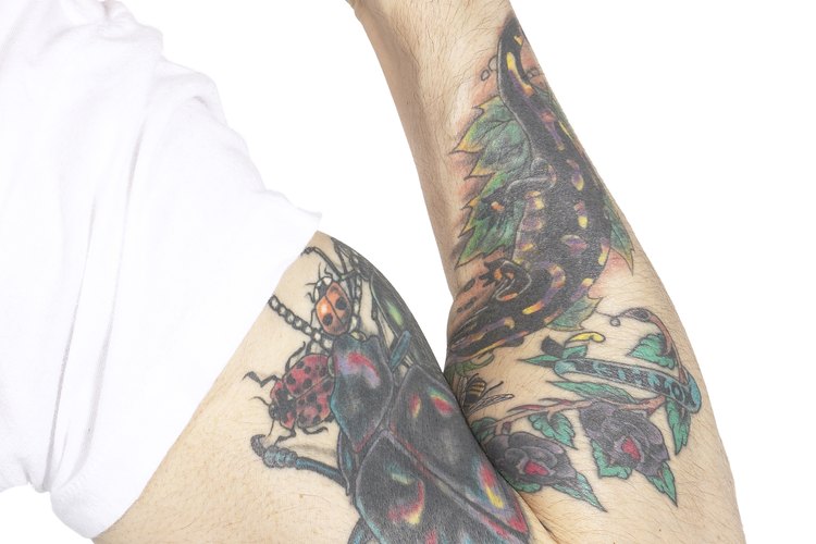 Los tatuajes más peligrosos son los que se dibujan por encima de venas superficiales.