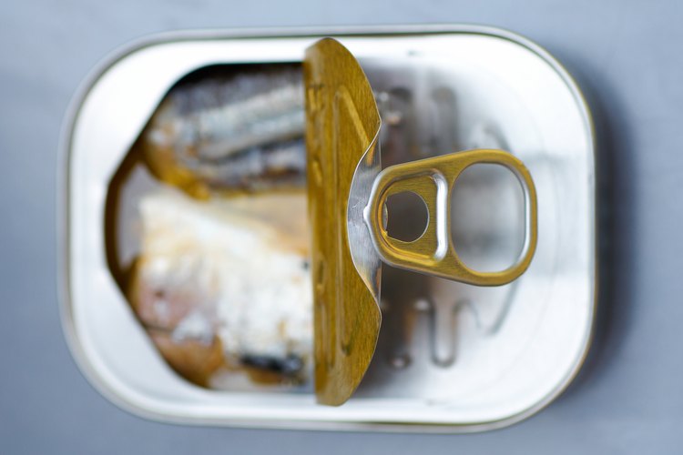 Sardinas enlatadas.