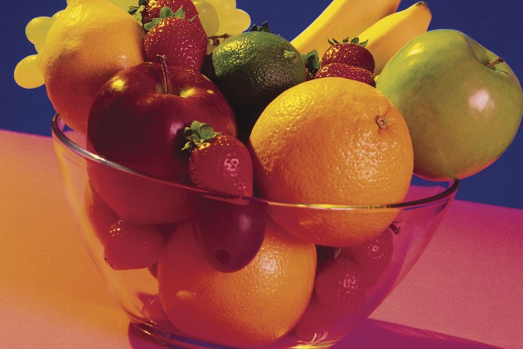 Las frutas contienen antioxidantes potentes.