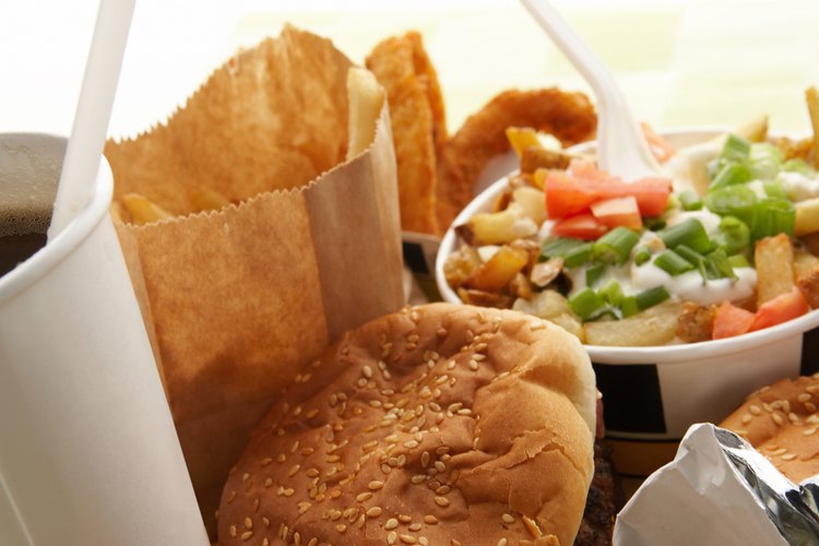 Alimentos con colesterol.