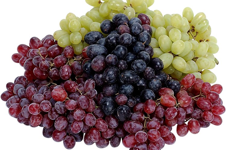 La cantidad de calorías dependerá de la variedad de uva.
