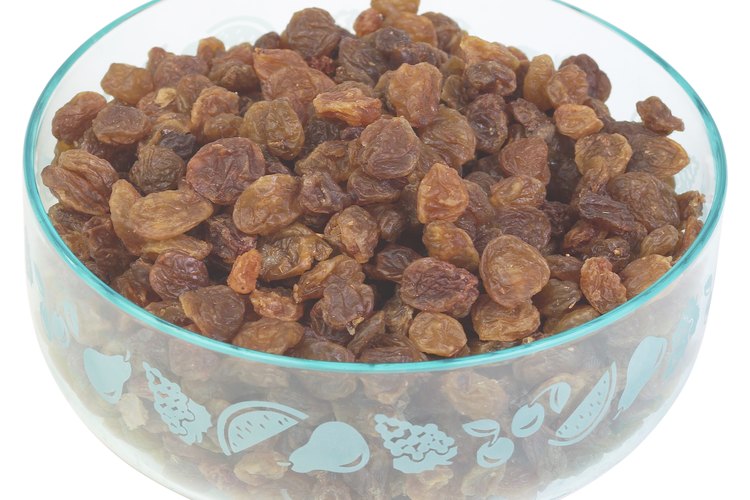 Las pasas le proporcionan a tu dieta antioxidantes saludables.