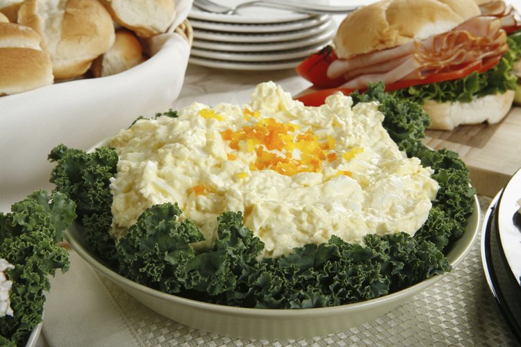 Ensalada de huevo.
