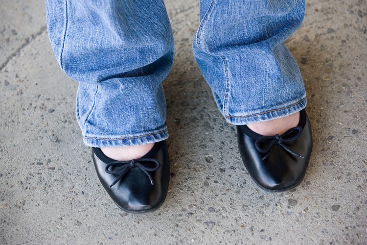 Las zapatillas planas correctas deben hacerte caminar por el aire.