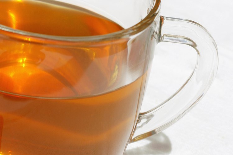 Té de frambuesa.