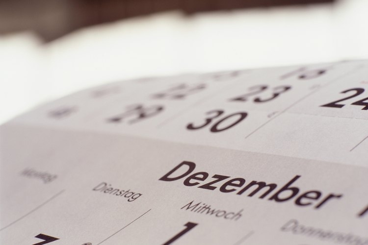 Fecha marcada en calendario.