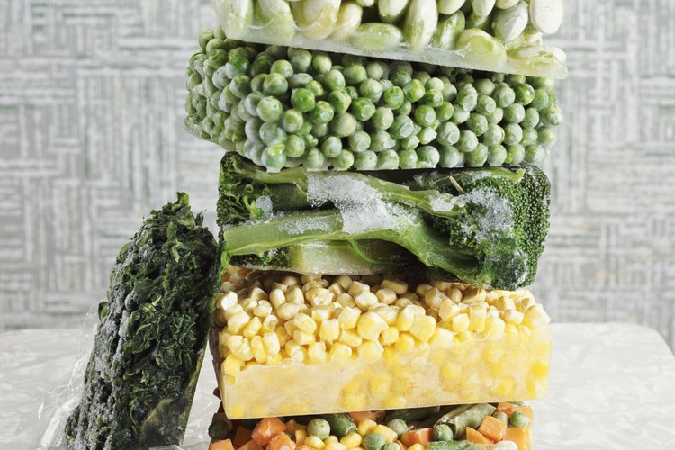 Los vegetales que se congelan frescos retienen su valor nutricional.