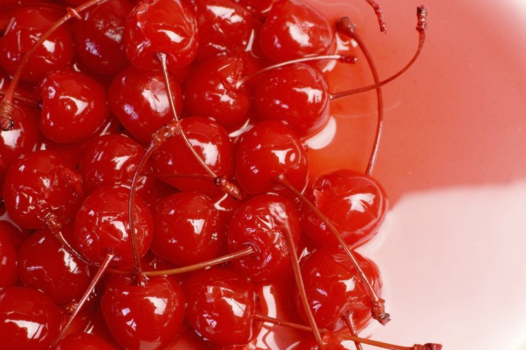 Cerezas marrasquino.