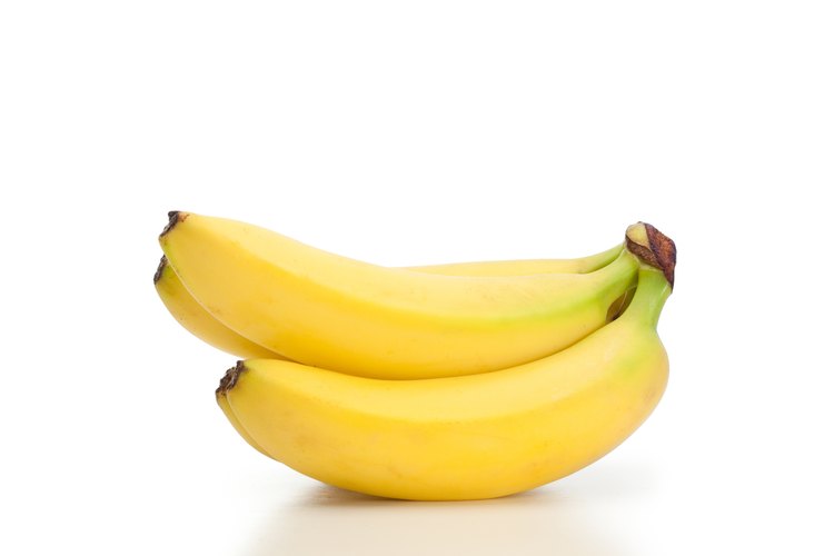Come una banana antes de entrenar.