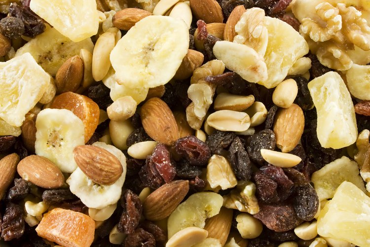 Granola preparada comercial.