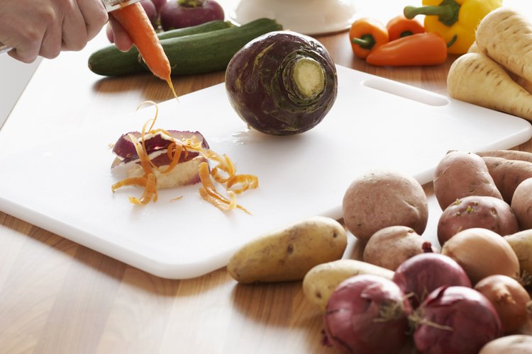 Las zanahorias y patatas frescas pueden cocinarse juntas o por separado.
