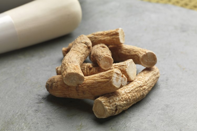 Pila de ginseng.
