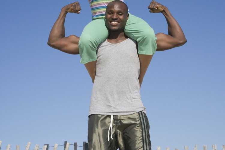 La fuerza muscular de los hombres y las mujeres.