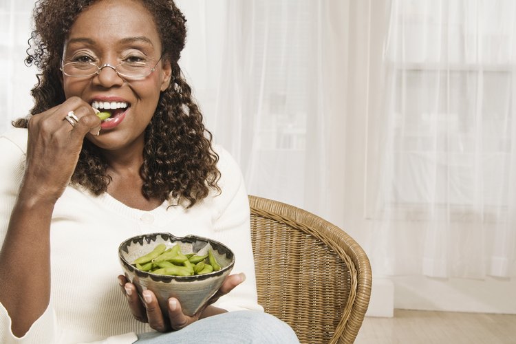 El edamame congelado se cuece en menos de 5 minutos.