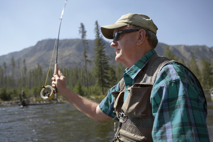 Stewart Sutton/Photodisc/Getty Images Fishermen will especially enjoy camping at Jefferson Creek.