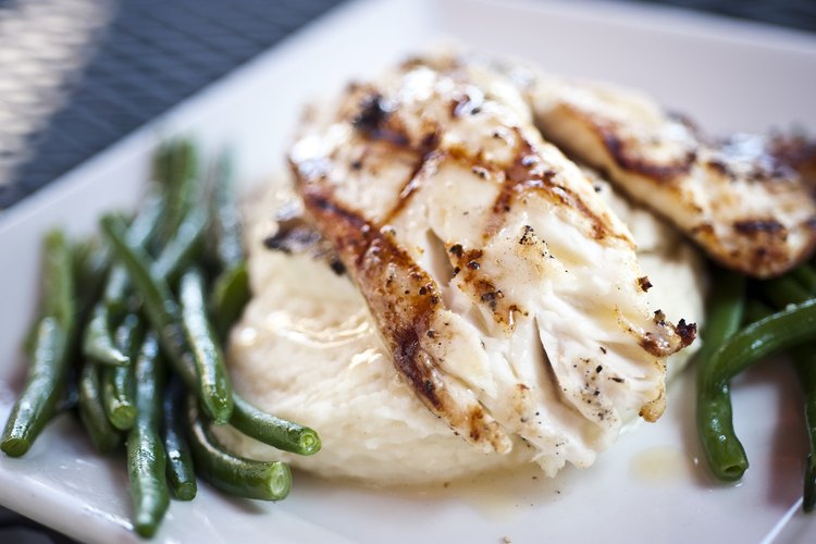 Pescado asado.