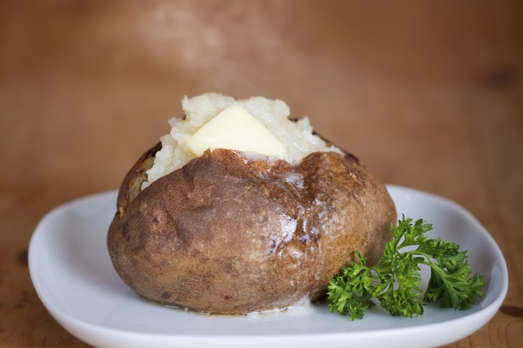 Papa al horno.