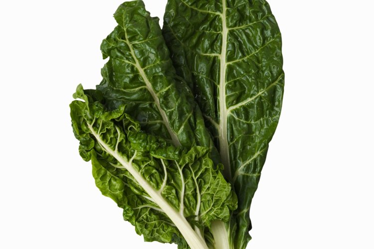 La acelga es rica en antioxidantes.