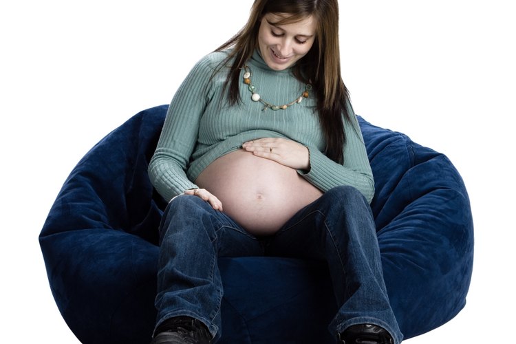 El ciclo menstrual se suspende durante el embarazo.