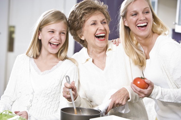 Cocina en familia.