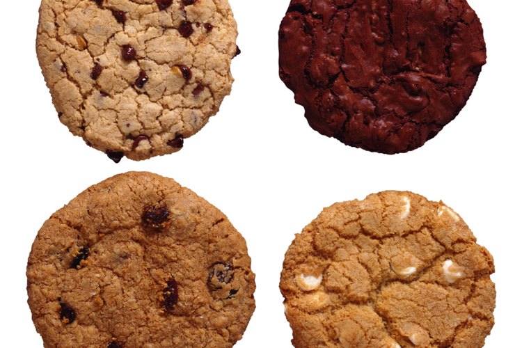 Datos de nutrición de las galletas de Subway.