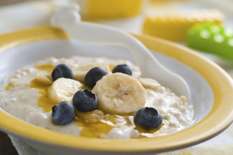 Avena con frutas
